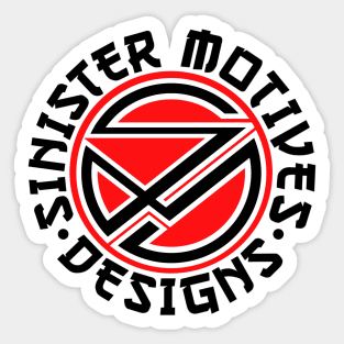 SinisterMotivesDesigns logo japan Sticker